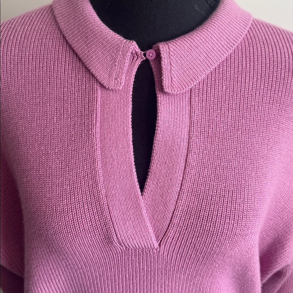 Lululemon Purple Merino Wool Blend Sweater - Picture 6 of 7